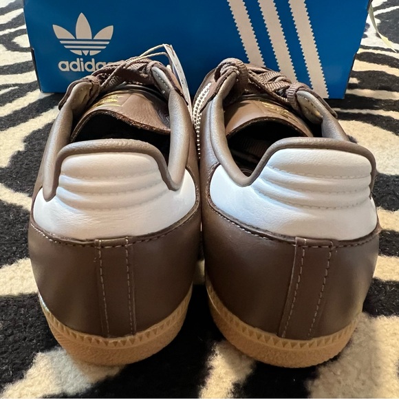 NWT Adidas Samba OG W Sneakers Earth Strata Size Women’s 7 - Picture 12 of 15